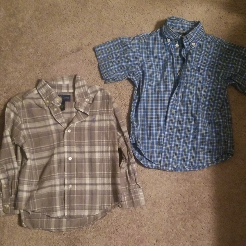 Toddler Bundle Polo Button Up Shirts